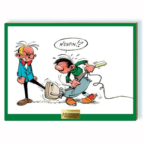 Tableau Gaston Lagaffe L'aspirateur réveillez vos souvenirs