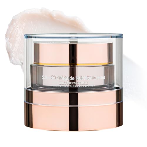 eyeNlip Salmon Peptide Nutrition Cream 1.76 fl oz - Rich Peptide Moisturizer with Niacinamide, Ceramide and Salmon Derivatives for Supple and Revitalized Skin, Korean Skincare