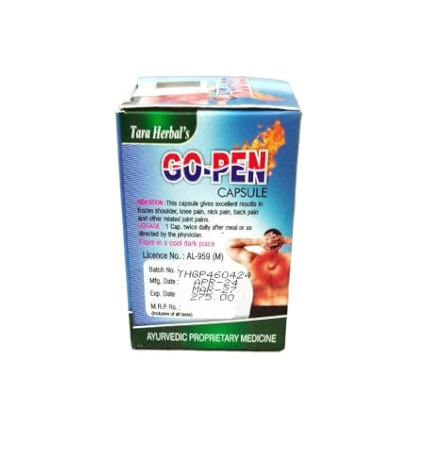 Go-pen 60 Capsules, Natural Health Supplement