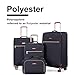 Travelhouse Luggage Set, Softside Suitcase 4-Piece (16/20/24/28), Expandable Lightweight Luggage Sets with Duffel Travel Bag,Suitcase with Double Spinner Wheels