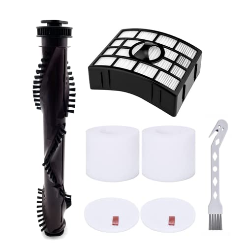 QINAN Vacuum Filter Brush Roller for Shark Rotator Powered Lift-Away TruePet NV752 NV650 NV651 NV652 NV650W NV750 NV751 NV753C NV765 Upright Vacuum Navigator Replacement Parts