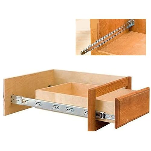 Image of LONTAN Rear Mounting Brackets for 1.77 Inch 45mm Drawer Slides (10 Pairs)