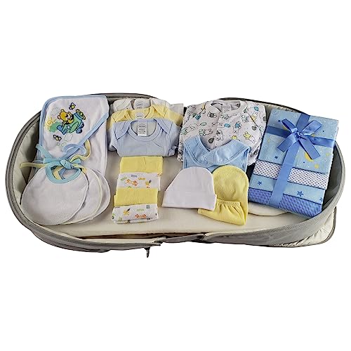 Bambini Boys 20 pc Baby Clothing Starter Set with Diaper Bag