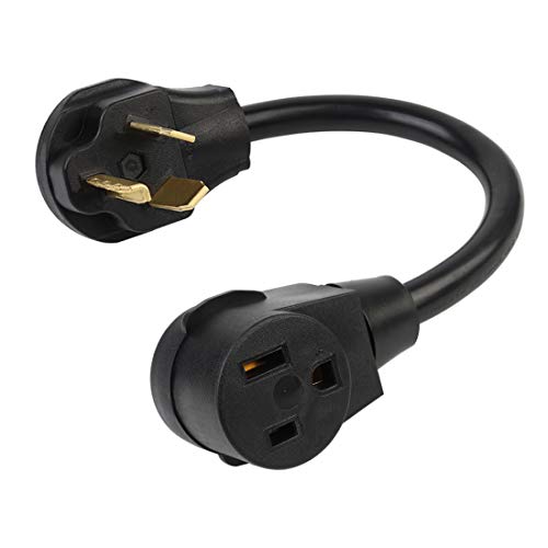Nema 10-30p to 6-50r Heavy Duty 30 Amp Dryer Male Plug to 50
