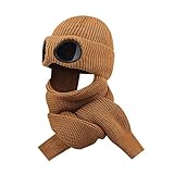 Der aus hochwertigen Materialien gefertigte und sorgfältig verarbeitete Beanie-Mützenschal ist nicht nur modisch, sondern auch unglaublich weich und sanft im Griff. Es wurde entwickelt, um Sie warm und komfortabel zu halten und bietet außerdem Schutz vor Wind, grellem Sonnenlicht und schädlichen Strahlen