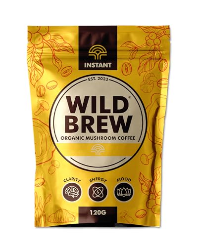 Wild Brew Organic Mushroom Instant Coffee