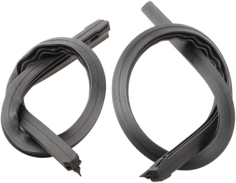 1Set Car Wiper Refill Rubber Strip 16" 26" for Kia NIRO 2017 2018 2019 2020 Wipers Blade Accessories(White)