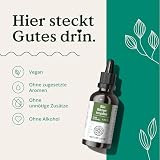 NATURE LOVE® Bio Bittertropfen ohne Alkohol nach Hildegard von Bingen (50ml) - hochdosierte Bitterstoffe Tropfen als 5:1 Extrakt aus erlesenen Kräutern und Pflanzen - vegan, laborgeprüft