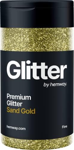 Hemway Rose Gold Glitter Fine 130g/4.6oz Powder Metallic Resin Craft Glitter Flake Sequins for Epoxy Tumblers, Hair Face Body Eye Nail Art Festival, DIY Party Decorations Paint