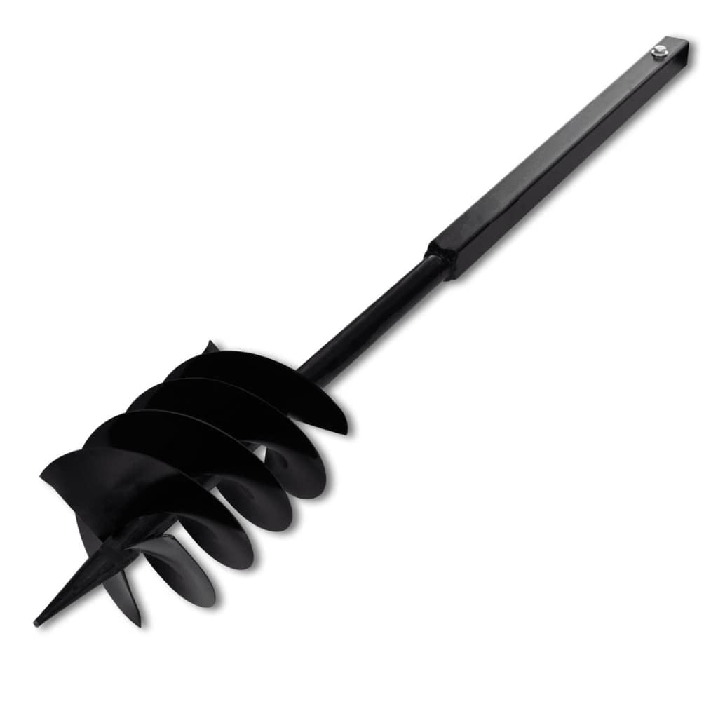 Manueller Erdbohrer, manuelle Erdbohrer, Gartenwerkzeug, 180 mm mit Verlängerung 13 m, Stahl