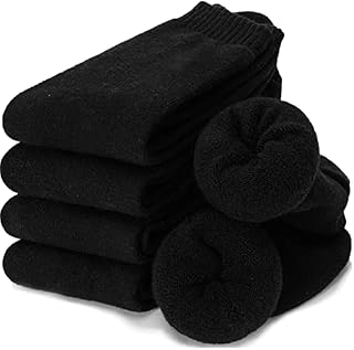 ProEtrade Merino Wool Socks for Men Thermal Winter Walking Warm Thick Boot Soft Heavy Hiking Cosy Gift Socks 5 Pairs