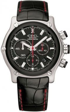 Ebel 1911 BTR cinturino nero quadrante Cronografo Mens Orologio  9137l73.5335145rs by Ebel : Amazon.it: Orologi