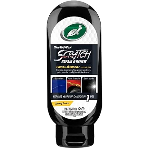 Turtle Wax 50935 Heavy Duty Scratch Repair & Paintwork Renew Platelet Technology (207ml) Cover