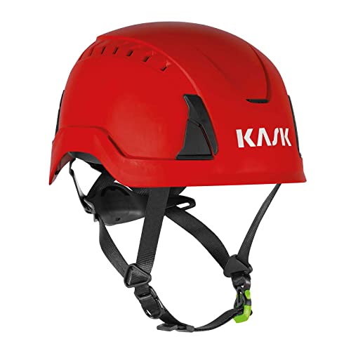 KASK Schutzhelm Primero PL, Kletterhelm, Bergsteigerhelm, 14 Belüftungskanäle, nach EN 12492, Farbe:rot