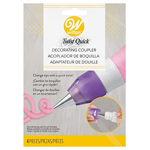 Wilton Twist Quick Decorating Coupler 4-Pieces