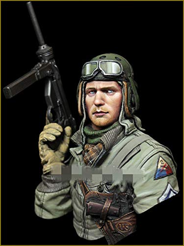 Figurine en résine 1/10 char américain kit 756 sans bulles pour modéliste