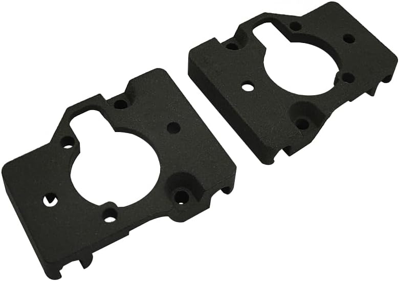 Pair Side Mirror Mount Bracket LH &RH Compatible with 1984-1996 Jeep XJ Cherokee &MJ Comanche, 55034123 55034122 955237 CH1321124