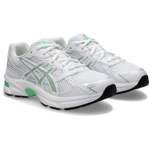 ASICS Kid's GEL-1130 Grade School Sportstyle Shoes, 3.5, White/Piedmont Grey2