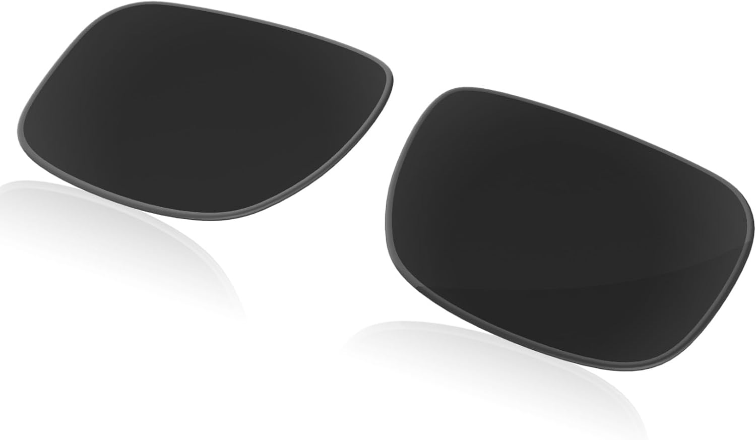 1.8MM Polycarbonate Replacement Lenses for Oakley Holbrook XXL Asian Fit OO9487F 61mm Sunglass - Matte Black