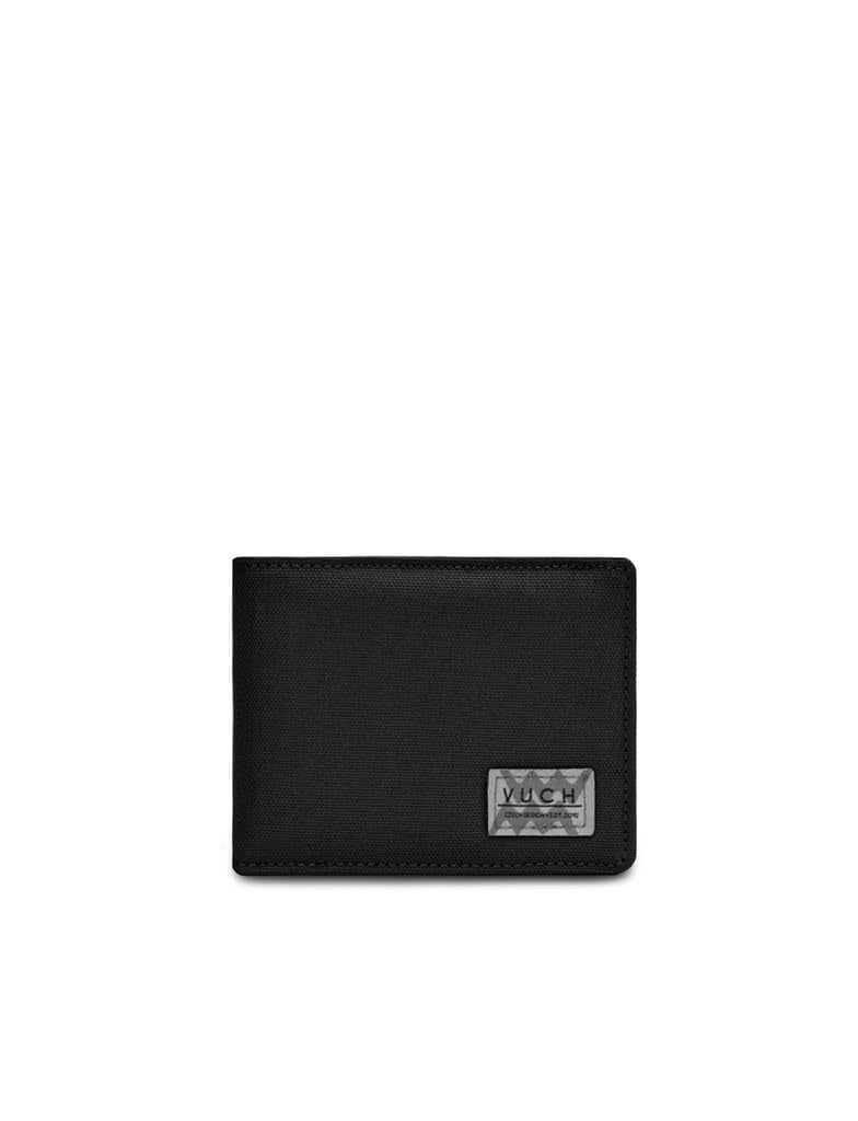 VUCH Unisex's Milton Black Wallet, One Size
