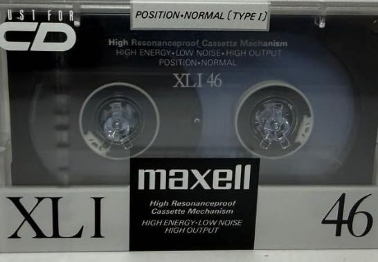 Amazon.co.jp: 日立マクセル カセットテープ 46分 XL1 GRADE XLI: 家電
