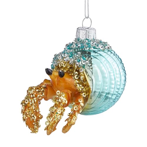 BUTLERS Weihnachtskugel Krabbe Hang ON | Christbaumkugel Glas,...