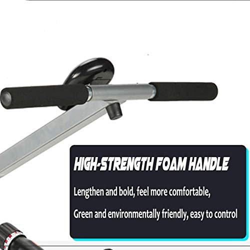 Image of Rowing Machines Rowing Machine Foldable Indoor Aerobics Hydraulic Rower Trainer 12 Resistance Adjustment Apply to Indoor