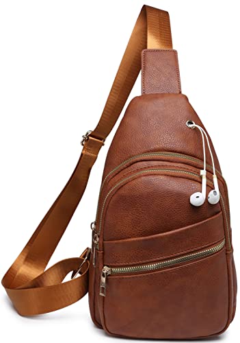 MIZUBA Fashion Small Sling Bag for Women Crossbody, Travel Casual Sports Running Hiking Shoulder Chest Bag, Daypack2