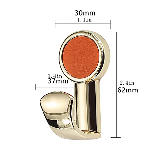 Percheros Para Colgar Abrigos 5 Pack Home Storage Wall Hooks Bathroom Towel Hooks Metal Coat Hooks Coat Hooks for Cabinet Closet Door Towel Hooks Perchero Para Colgar Bolsas - Image 3