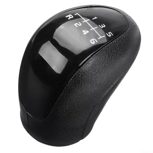 Pomo para palanca de cambios manual de 6 velocidades, redondo, compatible con Mercedes Vito W639 2003-2010 Sprinter II 906 2006-2013, ABS negro