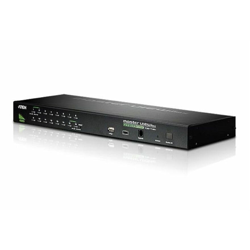 Amazon.com: ATEN 16-Port USB/PS2 Combo KVM Switch with USB