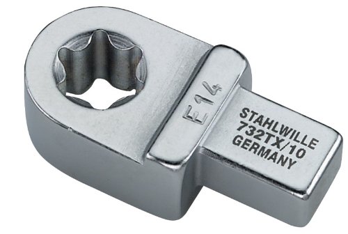 Stahlwille E24 Torx Insert Bit Holder - 14mm X 18mm Drive, Security Pin, Chrome Plated, Made In Germany