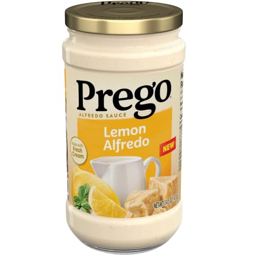 Prego Lemon Alfredo Sauce, 14.5 oz Jar