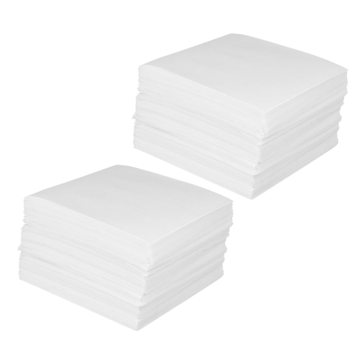 MAGICLULU 600pezzi Salviette Oleose Salviette per Extension Ciglia Struccanti Asciutte Antipolvere senza Pelucchi Bianche