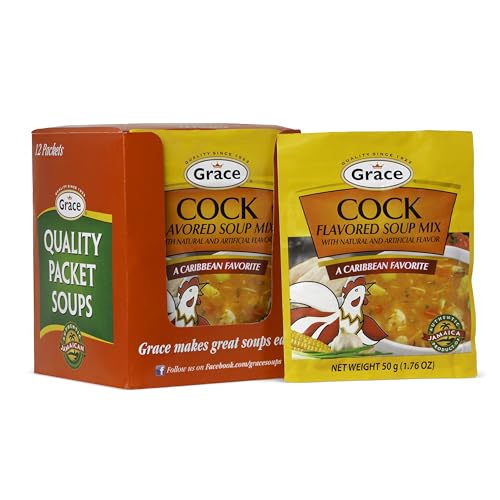 Grace Cock Flavored Soup Mix, 1.76 Oz (Pack of12)