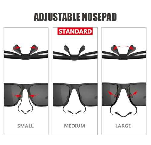 Image of HD Premium Sleep Glasses P1AS 99.9% Blue Light Blocking Gaming Computer Screen Glasses Reduce Eyestrain & Glare High Contrast Definition UV580 nm