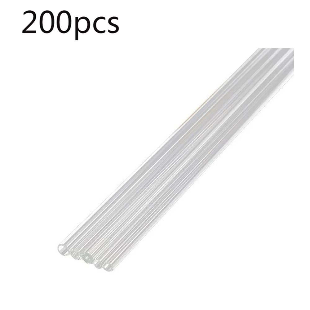 Attrezzature e forniture di laboratorio 200 pezzi/tubo capillare in vetro borosilicato ad alto contenuto di nucleo, diametro esterno 1,2 mm, interno 0,69, lunghezza 10 cm