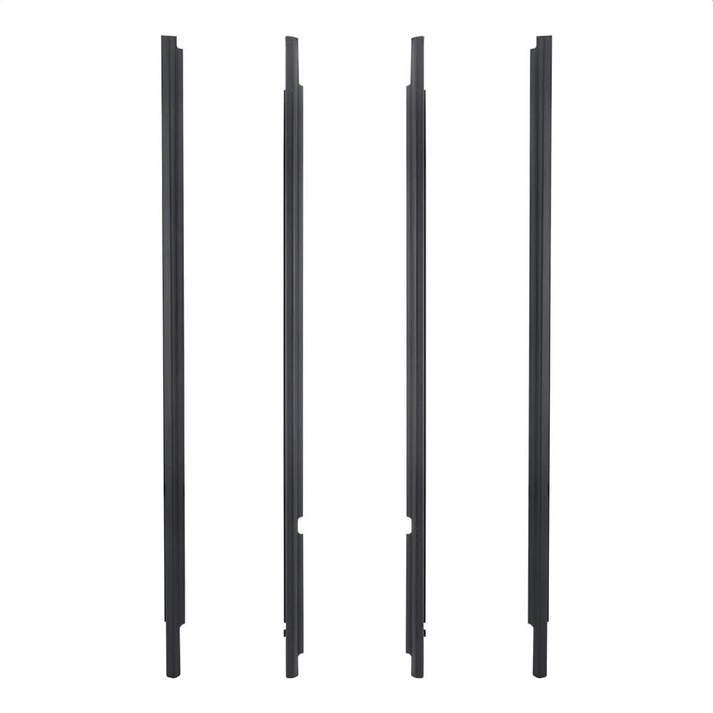 Striscia Tenuta Portiera Set 4 Guarnizioni Modanature E Strisce Cintura Porta Per Toyota Per Corolla Per Altis 4 Porte 2003-2008 Guarnizioni