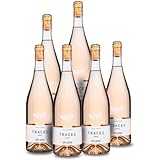 TRACES Rose - Multi Award-Winning & Naturally Lighter - Sugar Free Wine, Lower Calorie, Vegan - Case of 6 x 750ml Bottles