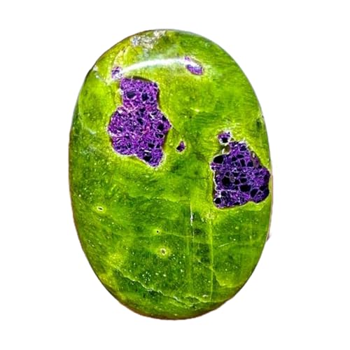 Cabochon ovale atlantisite pour création bague pendentif collier bricolage