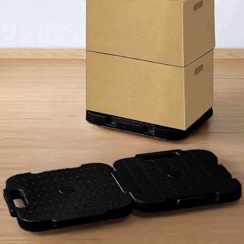 Carrito de muebles portátil con sistema giratorio para mover dispositivos 4