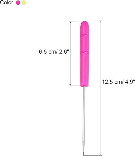 Miniatura 2 de PATIKIL Raqueta de bádminton para atar punzón raqueta de tenis, raqueta de cuerda recta, herramienta de guía