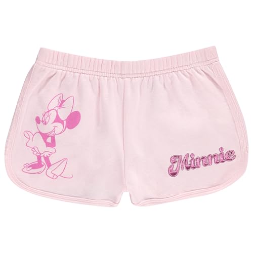 Image of Disney Girls Minnie Mouse Crewneck Sweatshirt and Shorts Clothing Set- Little and Big Girl Sizes 4-16