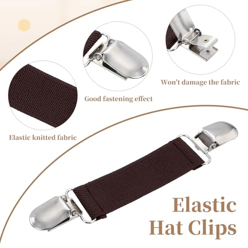 Attaches élastiques uxcell anti-chute pour châle pull écharpe et robes