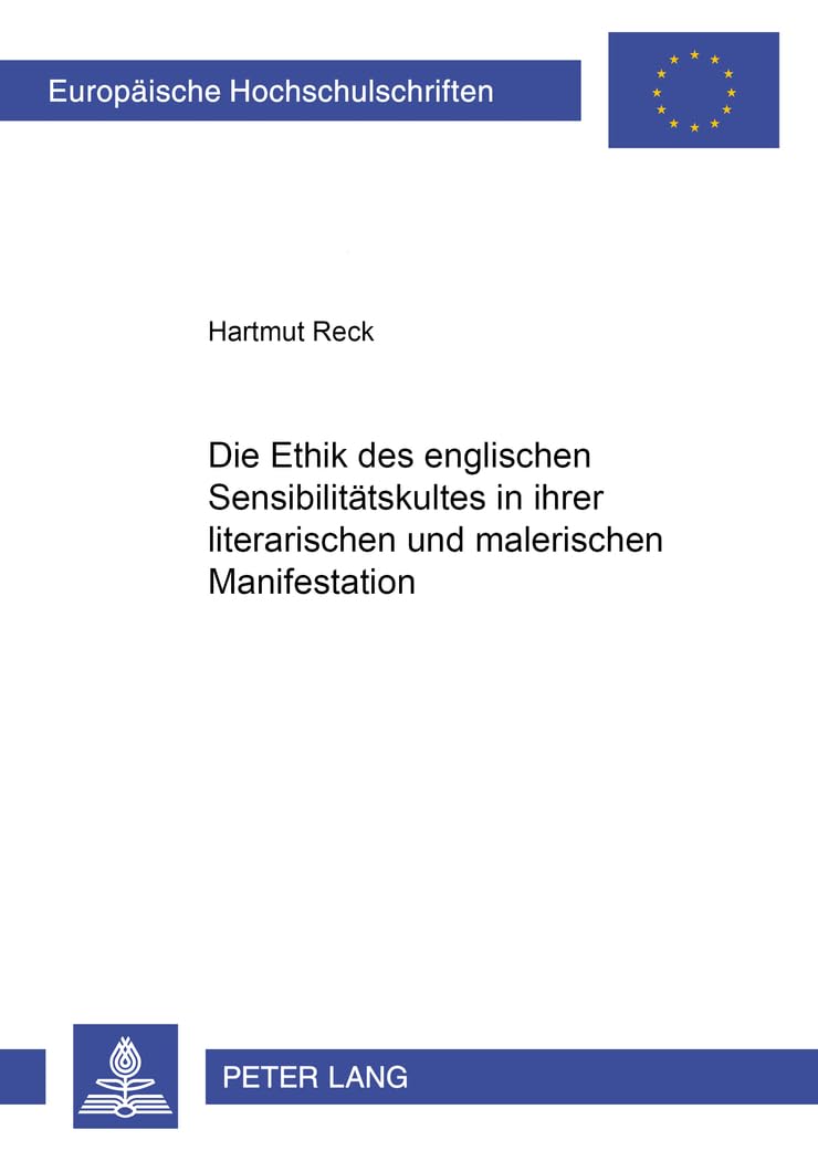 Ethik des englischen Sensibilitatskultes histoire art littérature