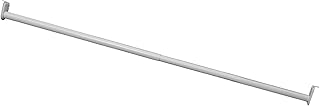 Design House 205823 Adjustable Hanging Closet Rod 30 48-Inch, White Finish, inch inch