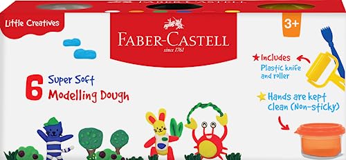 Little Creatives 6 Super Soft Modelling Dough