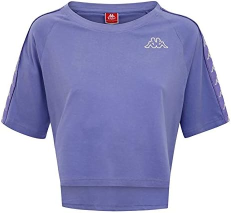 T shirt manica corta donna kappa nera - Stileo.it