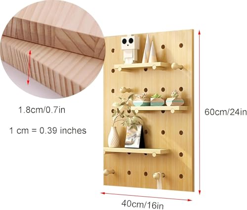 Support de rangement de contrôle 40x60cm et panneau perforé pour maison - 6