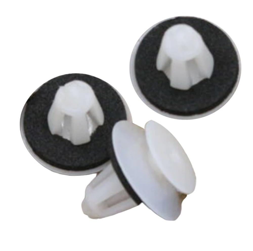 YTQMoreBNZ 30Pcs White Nylon Fastener Clip Inner Door Panel Trim Retainer For Mercedes R129 W202 W203 W211 Fixing Clips